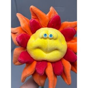 Funny Friends Plush Soft Sculpture Flower Large by Jennifer Mazur Sunflower